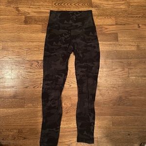 Lululemon Green Align Camo Leggings